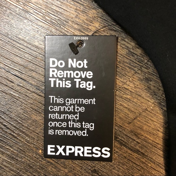 Black dress from Express size 2 NWT - Picture 4 of 6